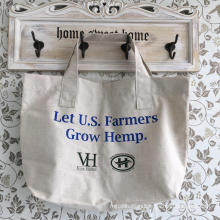 Reusable Wholesale Custom Made Hemp Shopping Bag